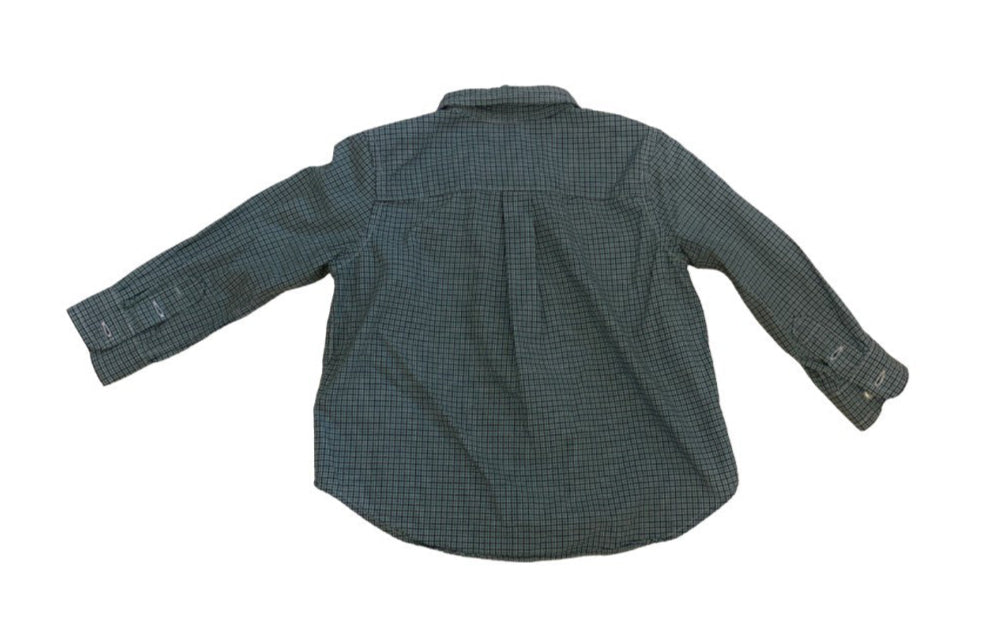 A Green Long Sleeve Shirts from Polo Ralph Lauren in size 18-24M for boy. (Back View)