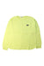 A Yellow Long Sleeve T Shirts from X-girl in size 10Y for girl. (Front View)