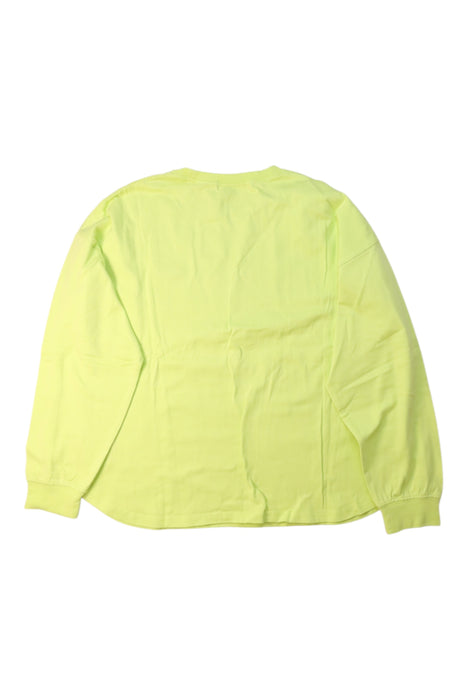 A Yellow Long Sleeve T Shirts from X-girl in size 10Y for girl. (Back View)