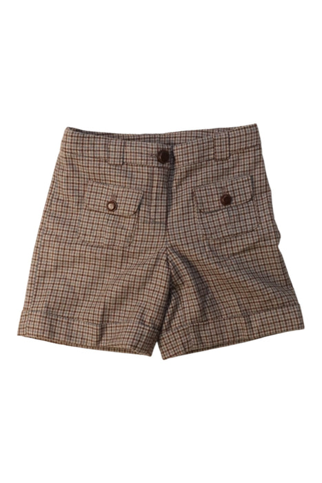 A Brown Shorts from Jacadi in size 6T for boy. (Front View)