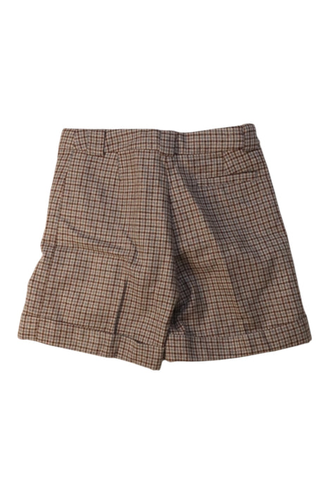 A Brown Shorts from Jacadi in size 6T for boy. (Back View)