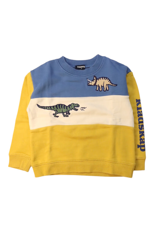 A Multicolour Crewneck Sweatshirts from Kladskap in size 5T for neutral. (Front View)