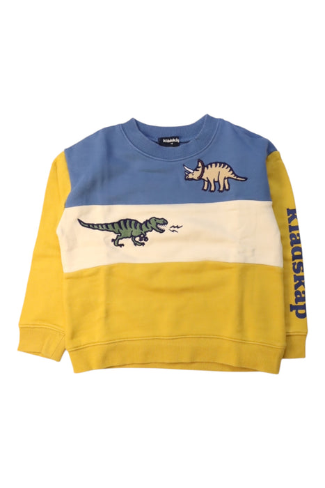 A Multicolour Crewneck Sweatshirts from Kladskap in size 5T for neutral. (Front View)