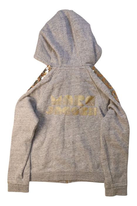 A Grey Hooded Sweatshirts from Little Marc Jacobs in size 8Y for girl. (Back View)