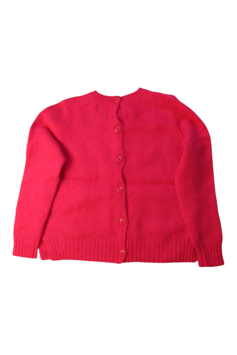 A Red Knit Sweaters from Polo Ralph Lauren in size 5T for girl. (Back View)