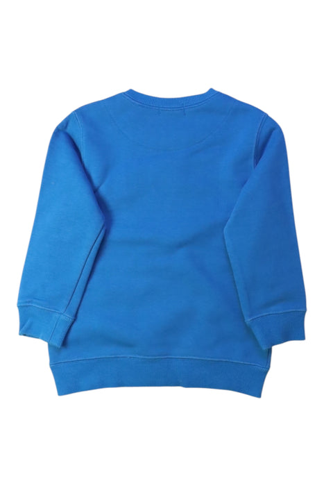 A Blue Crewneck Sweatshirts from XLARGE Kids in size 18-24M for neutral. (Back View)