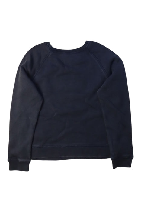 A Navy Crewneck Sweatshirts from Zadig & Voltaire in size 8Y for girl. (Back View)