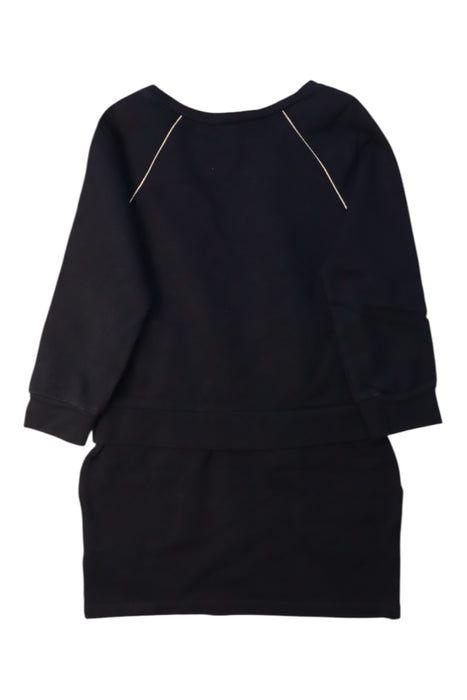 A Blue Long Sleeve Dresses from Chloe in size 4T for girl. (Back View)