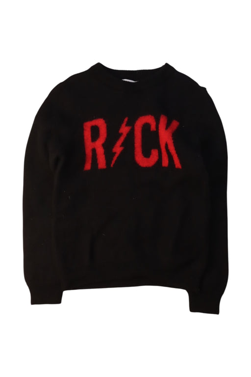 A Black Knit Sweaters from Zadig & Voltaire in size 8Y for girl. (Front View)