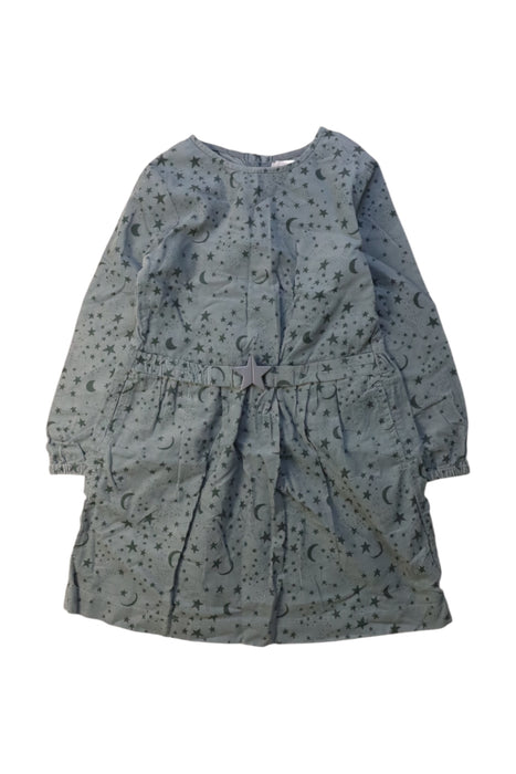 A Grey Long Sleeve Dresses from Stella McCartney in size 6T for girl. (Front View)