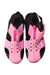 A Pink Sandals from Nike in size 7Y for girl. (Back View)