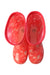 A Pink Rain Boots from Moonstar in size 7Y for girl. (Back View)