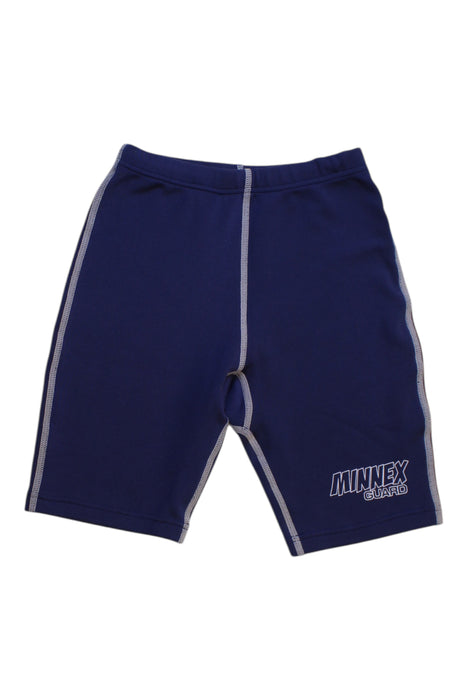 A Blue Active Shorts from Minnex in size 5T for boy. (Front View)