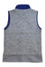 A Grey Outerwear Vests from Crewcuts in size 4T for boy. (Back View)