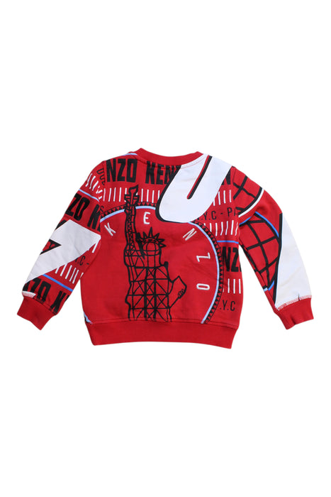 A Multicolour Sweatshirts from Kenzo in size 3T for boy. (Back View)