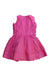 A Pink Sleeveless Dresses from Simonetta in size 18-24M for girl. (Back View)