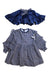 A Blue Dress Sets from Benedita in size 2T for girl. (Front View)