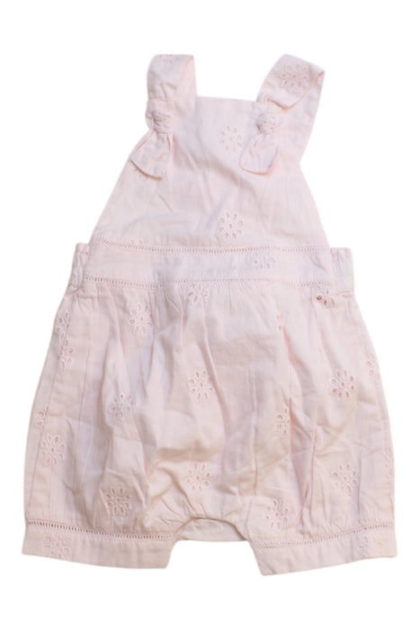 A Ivory Sleeveless Rompers from Jack & Milly in size 6-12M for girl. (Front View)