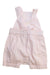 A Ivory Sleeveless Rompers from Jack & Milly in size 6-12M for girl. (Back View)