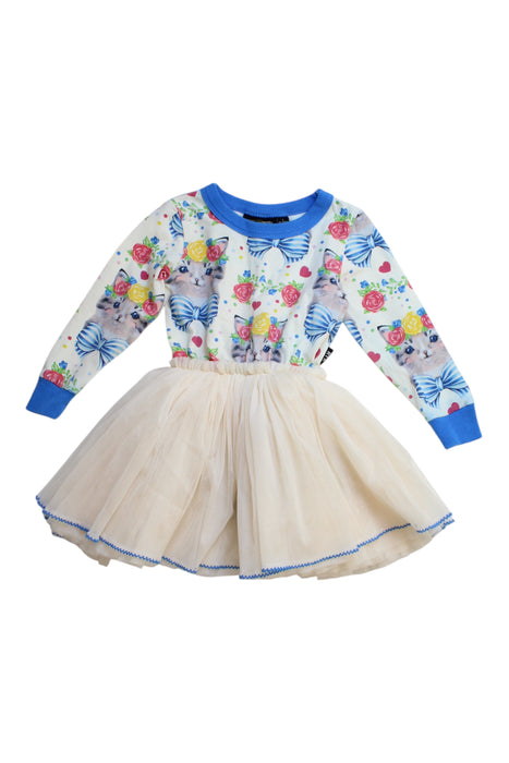A Multicolour Long Sleeve Dresses from Rock Your Kid in size 12-18M for girl. (Front View)
