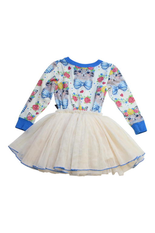 A Multicolour Long Sleeve Dresses from Rock Your Kid in size 12-18M for girl. (Back View)
