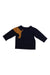 A Navy Long Sleeve Tops from Jacadi in size 3-6M for boy. (Back View)