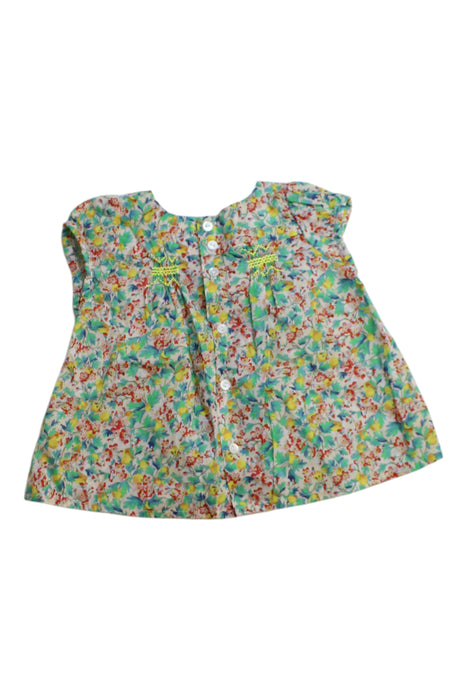 A Multicolour Short Sleeve Dresses from Bonpoint in size 3-6M for girl. (Back View)