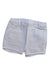 A White Shorts from Laranjinha in size 3-6M for boy. (Front View)