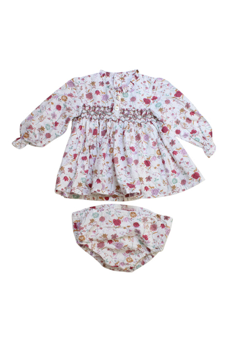 A Multicolour Dress Sets from La Coqueta in size 12-18M for girl. (Front View)