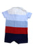 A Multicolour Short Sleeve Rompers from Ralph Lauren in size 6-12M for boy. (Back View)