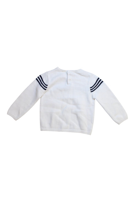 A White Long Sleeve Tops from Carrément Beau in size 2T for boy. (Back View)