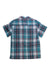 A Multicolour Short Sleeve Shirts from Bonton in size 6T for boy. (Back View)
