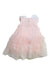 A Pink Sleeveless Dresses from Doe a Dear in size 2T for girl. (Back View)