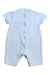 A Blue Short Sleeve Rompers from Emile et Rose in size Newborn for boy. (Back View)