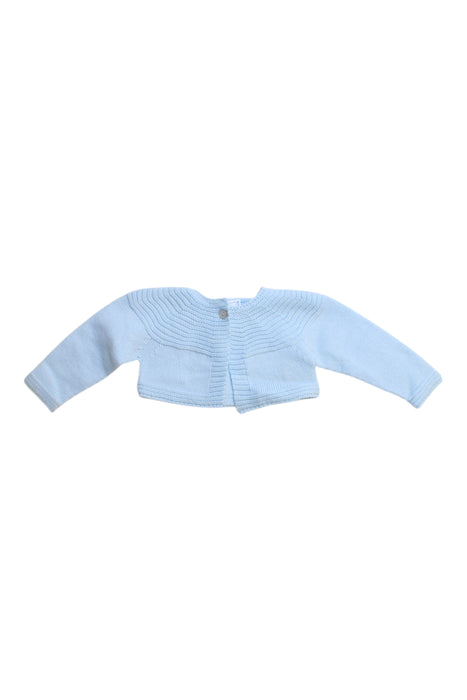 A White Cardigans from Mac Ilusion in size 0-3M for girl. (Front View)