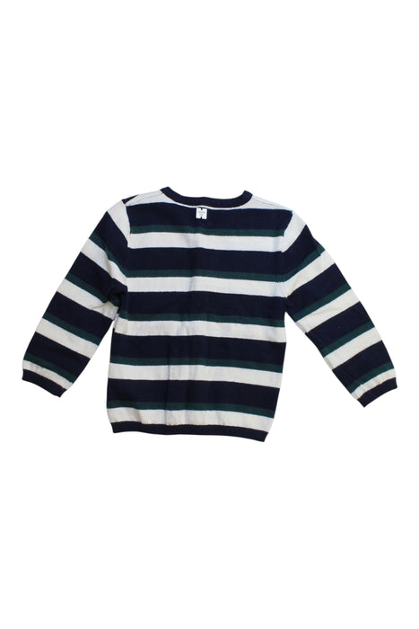 A White Cardigans from Carrément Beau in size 12-18M for boy. (Back View)