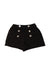 A Black Shorts from Balmain in size 12-18M for girl. (Front View)