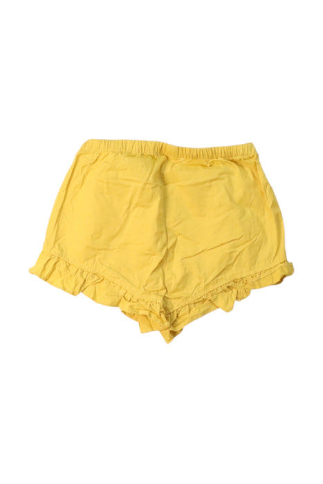 A Yellow Shorts from Il Gufo in size 6-12M for girl. (Back View)