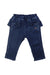A Navy Jeans from Miki House in size 12-18M for girl. (Front View)