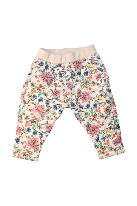 A Multicolour Casual Pants from Petit Bateau in size 6-12M for girl. (Front View)