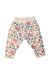 A Multicolour Casual Pants from Petit Bateau in size 6-12M for girl. (Front View)
