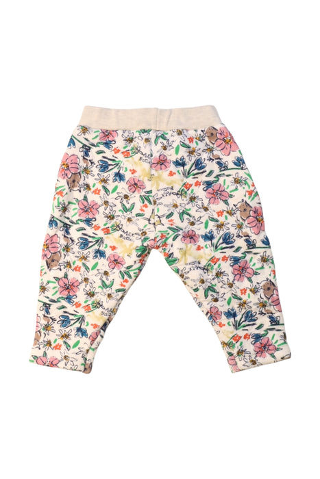 A Multicolour Casual Pants from Petit Bateau in size 6-12M for girl. (Back View)