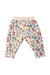 A Multicolour Casual Pants from Petit Bateau in size 6-12M for girl. (Back View)
