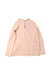 A Pink Long Sleeve Tops from Petit Bateau in size 3T for girl. (Back View)
