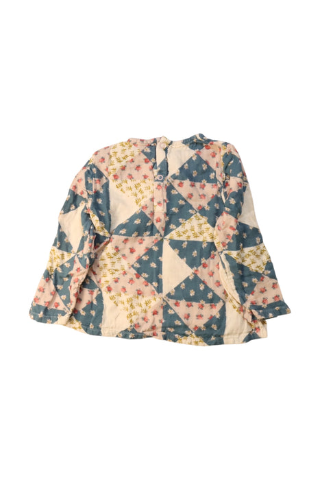A Multicolour Long Sleeve Tops from Petit Bateau in size 2T for girl. (Back View)