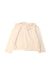 A Ivory Long Sleeve Tops from Teddy & Minou in size 12-18M for girl. (Front View)