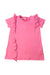 A Pink Short Sleeve Dresses from Emilio Pucci in size 12-18M for girl. (Front View)