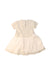 A White Dress Sets from Dior in size 6-12M for girl. (Back View)