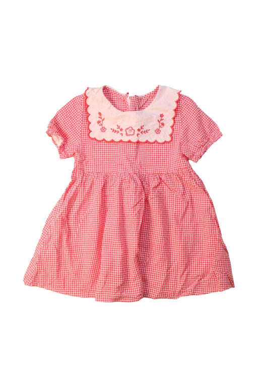 A Pink Short Sleeve Dresses from Balabala in size 12-18M for girl. (Front View)