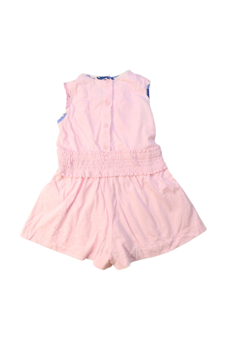 A Pink Sleeveless Rompers from Emilio Pucci in size 12-18M for girl. (Back View)